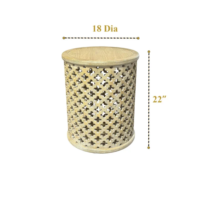 Lattice Side Table setup