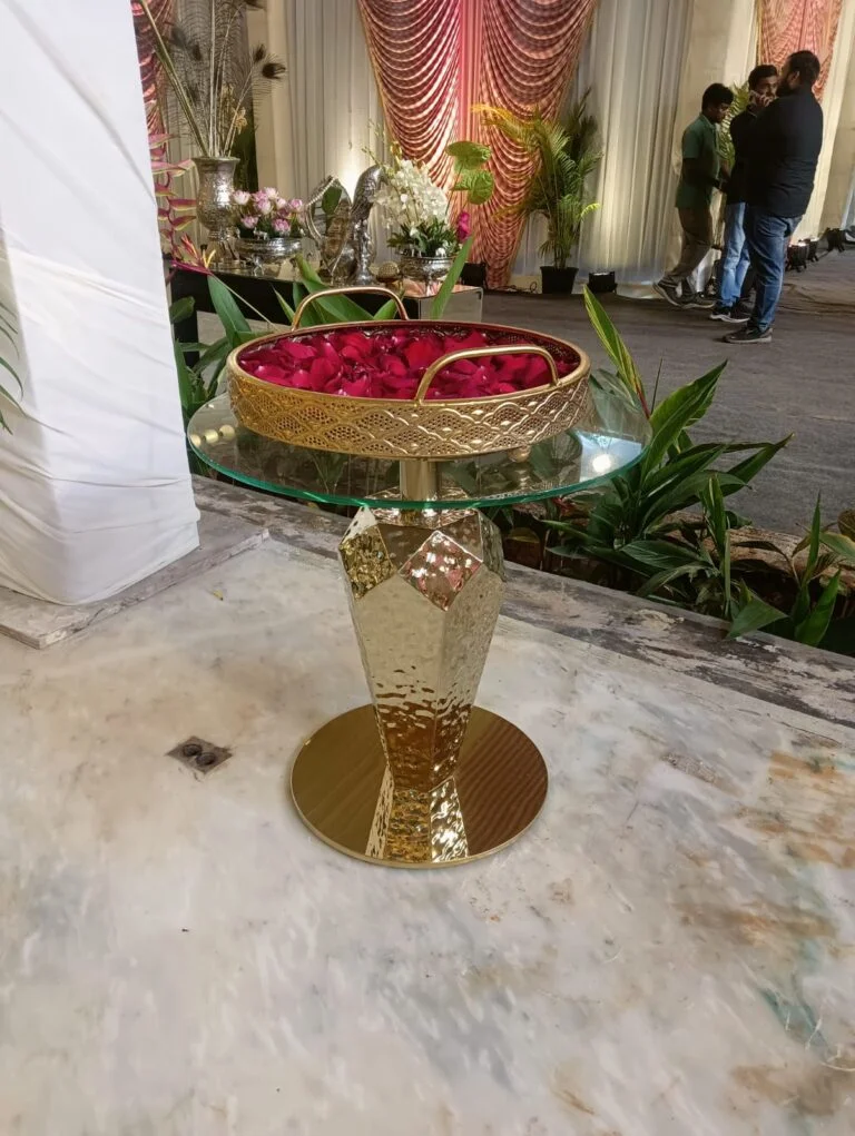 Diamond Side Table Setup