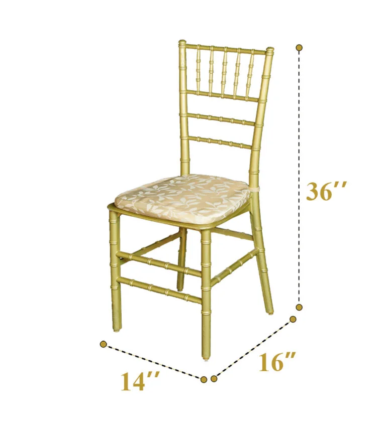 Chiavari Chairs - Gold Setup