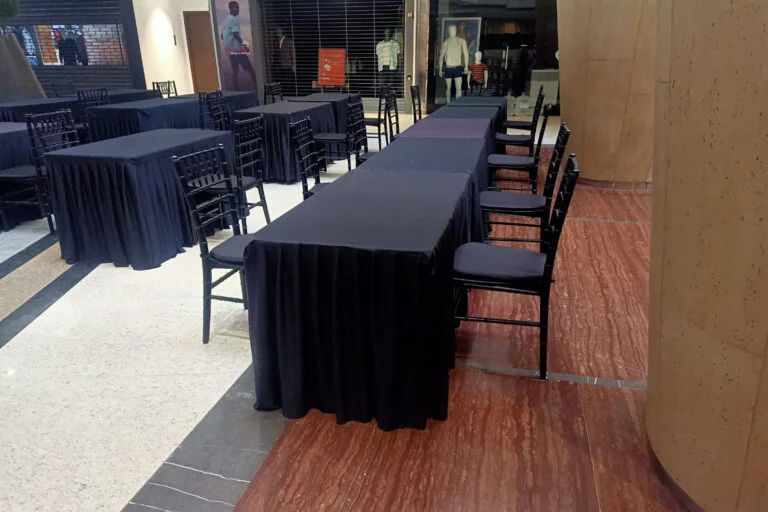 Chiavari Chairs - Black Setup