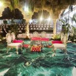 Wooden Vidhi Chairs - Silver Setup