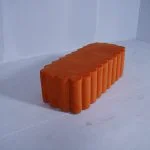Modern Deewan Backless - Orange Setup