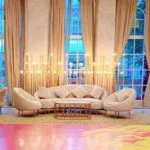 Regal Curve Sofa - Three Seater Setup