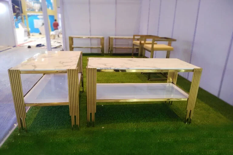 Marble Table Setup
