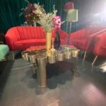 Royal Maroon Sofa - Single Seater Setup