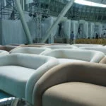 White Plum Sofa - Three Seater Setup