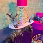 Moon console Table Setup