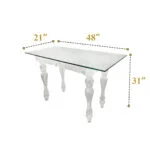 Ghost Console Table Setup
