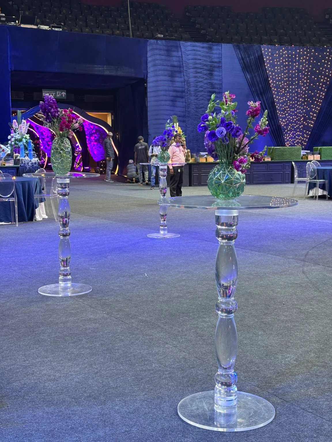 Ghost Cocktail table Setup