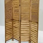 Wooden Room Divider Setup