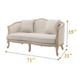 Vintage Sofa - Two Seater Setup
