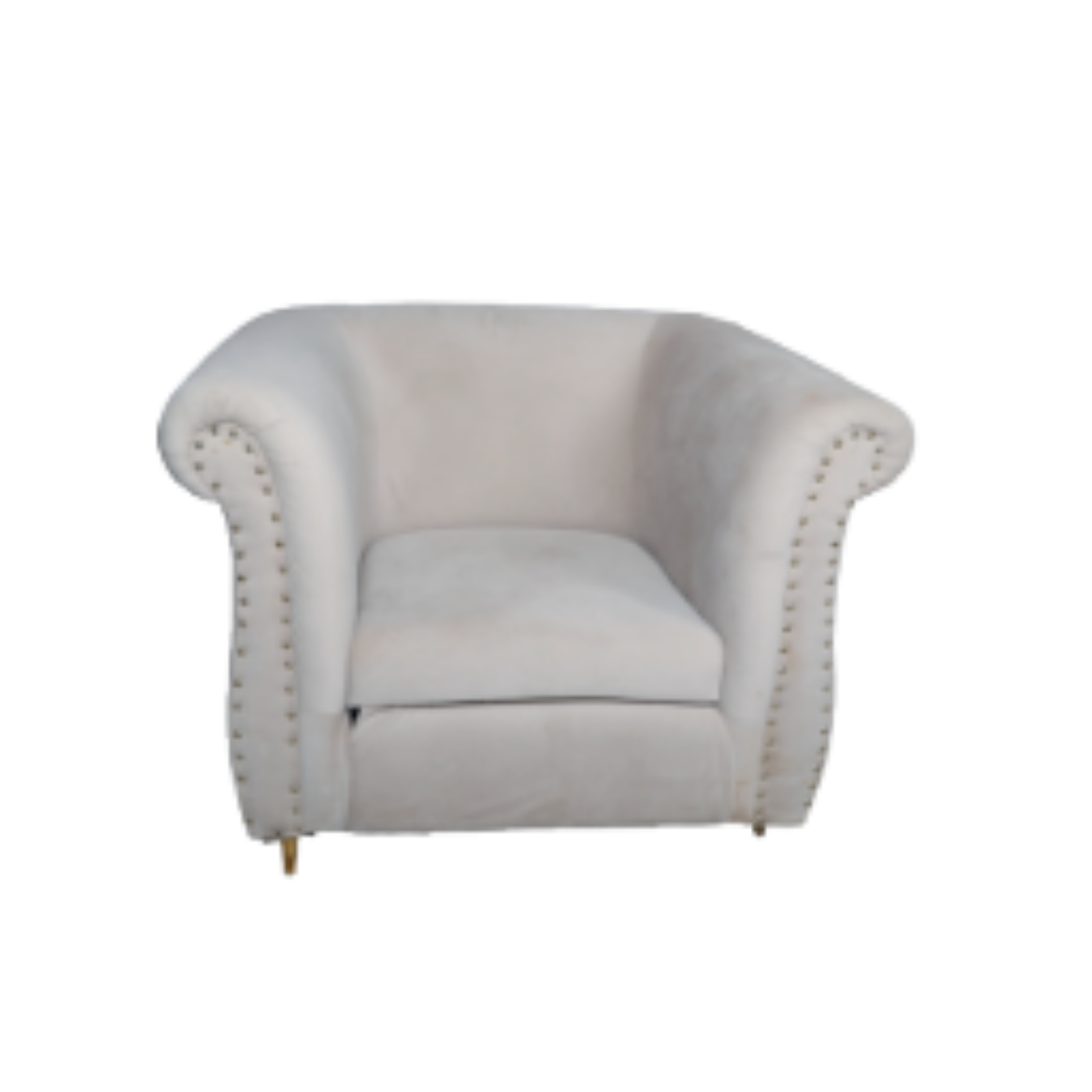 Grey Teddy Sofa - Single Seater