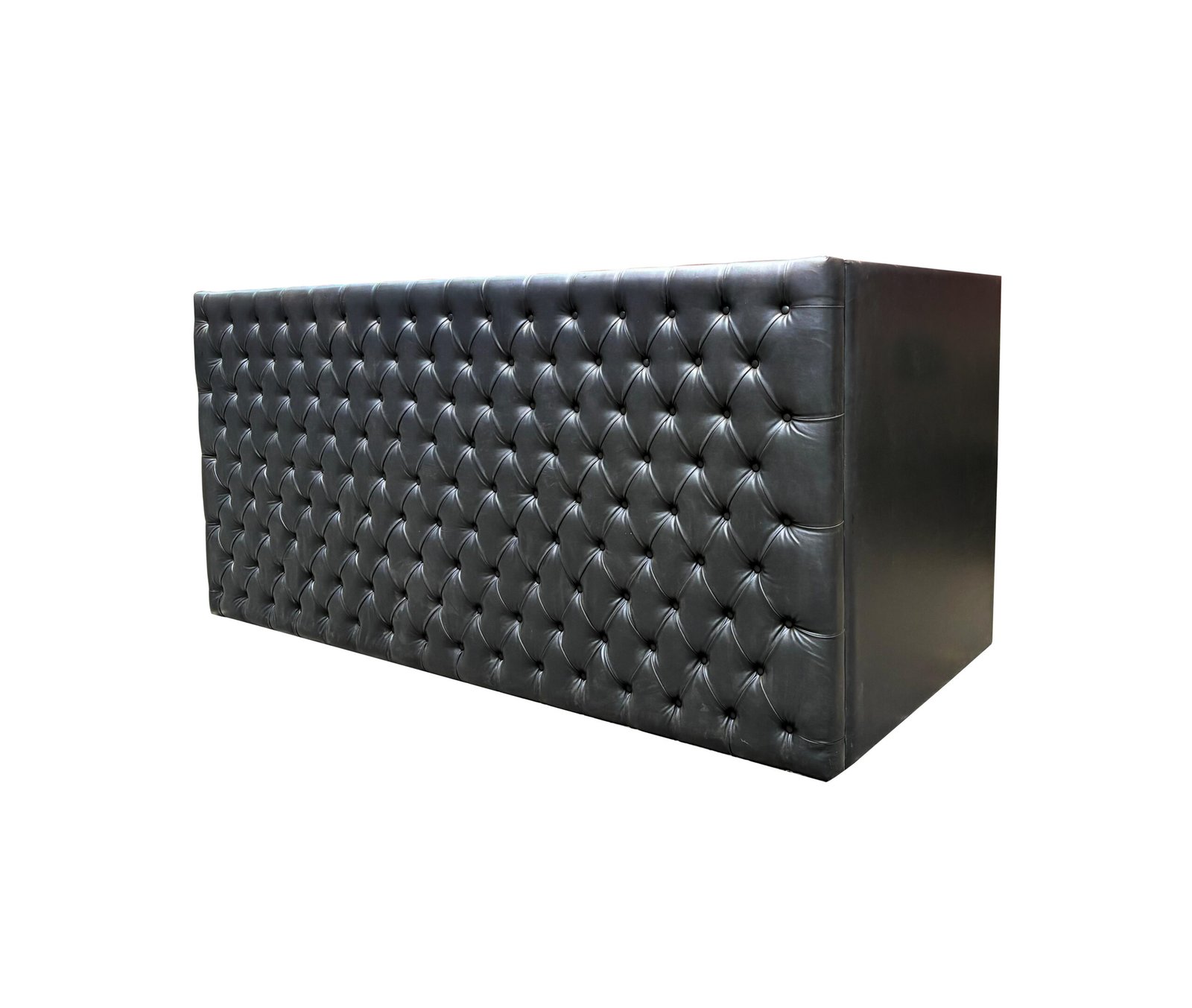 Leather Bar Counter - Black