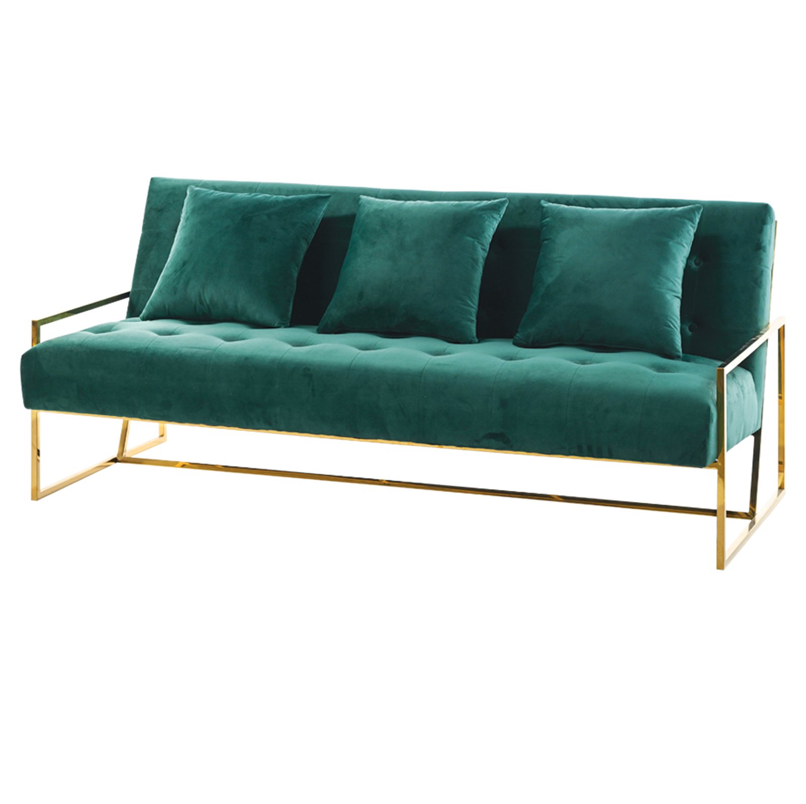 Blush Green Sofa - Three Seater