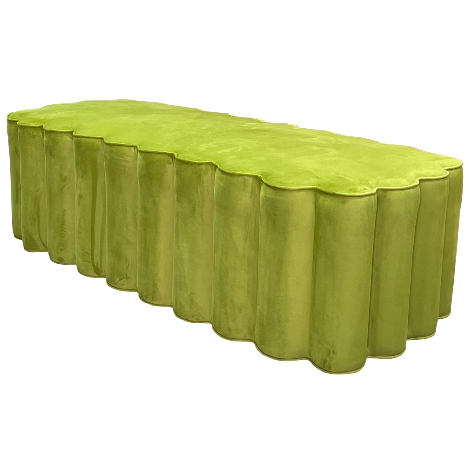 Modern Deewan Backless - Green