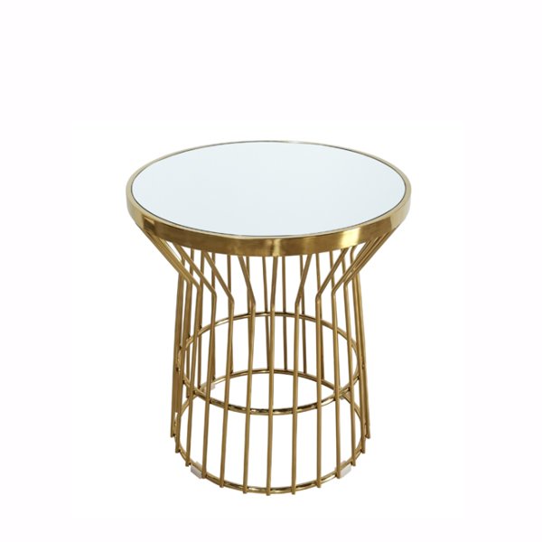 Arrow Side Table - White