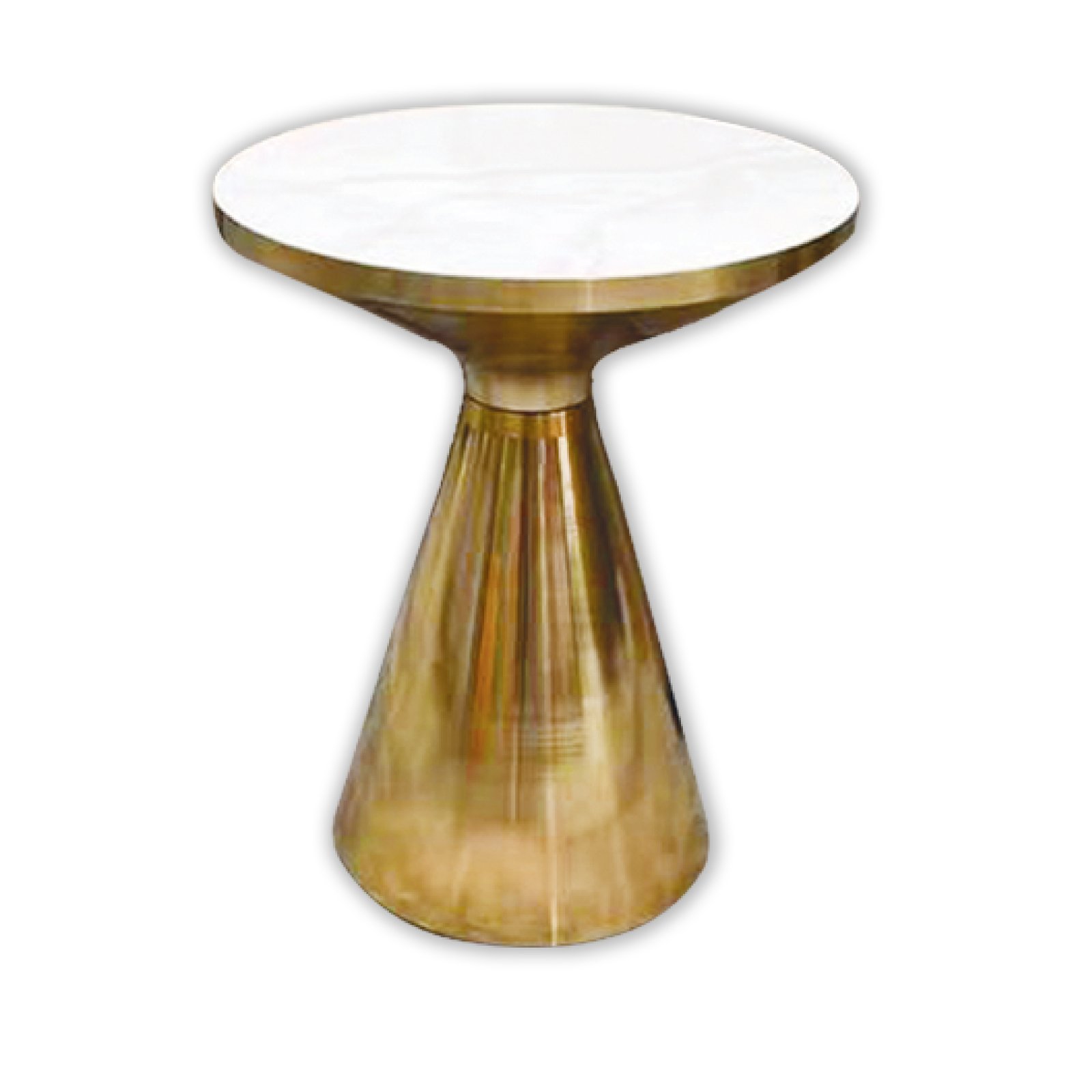 Pyramid Gold Coffee Table