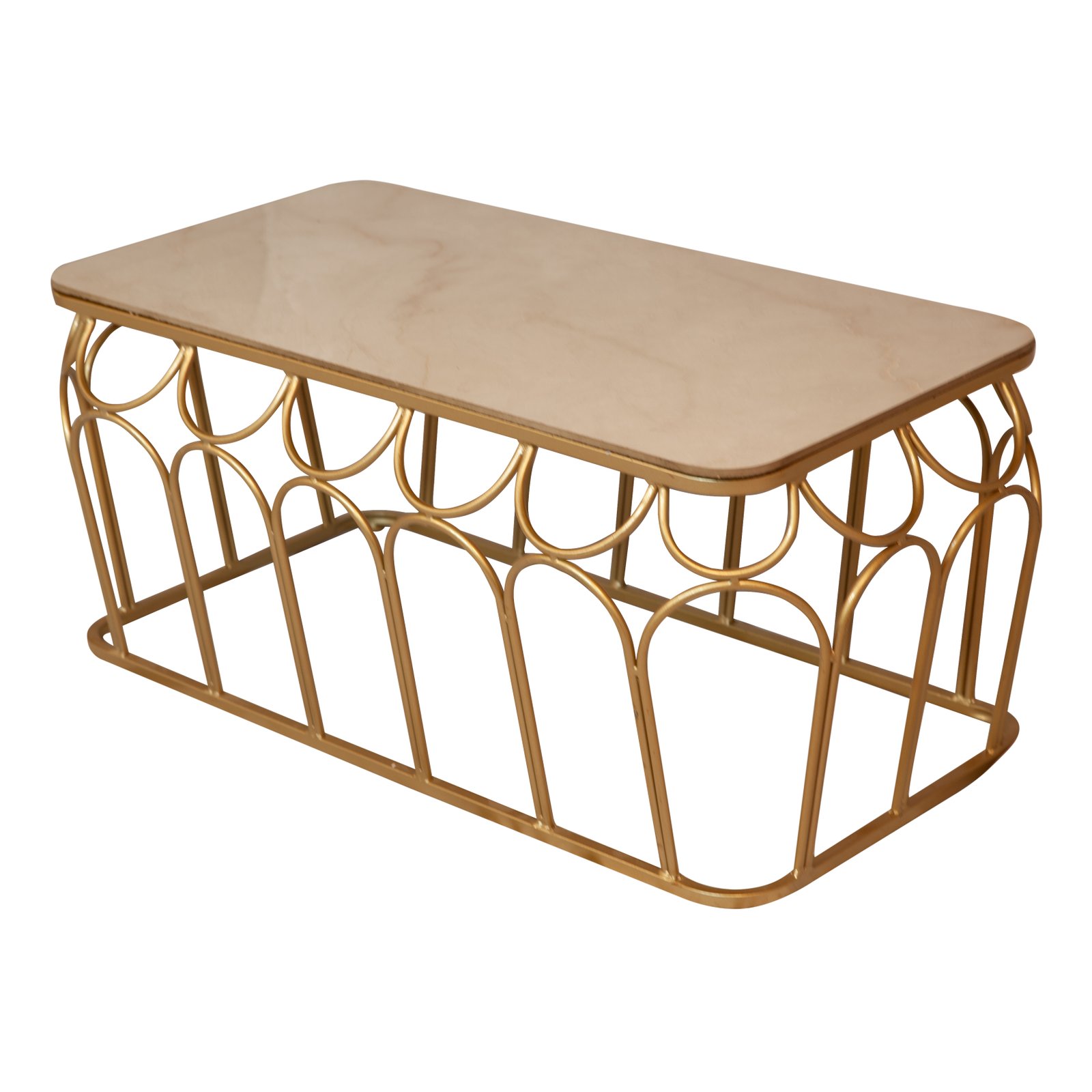 Gold Jhali Coffee Table 1