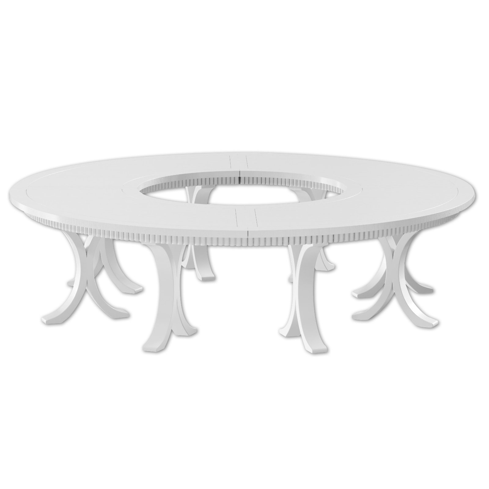 Full Moon Table - White