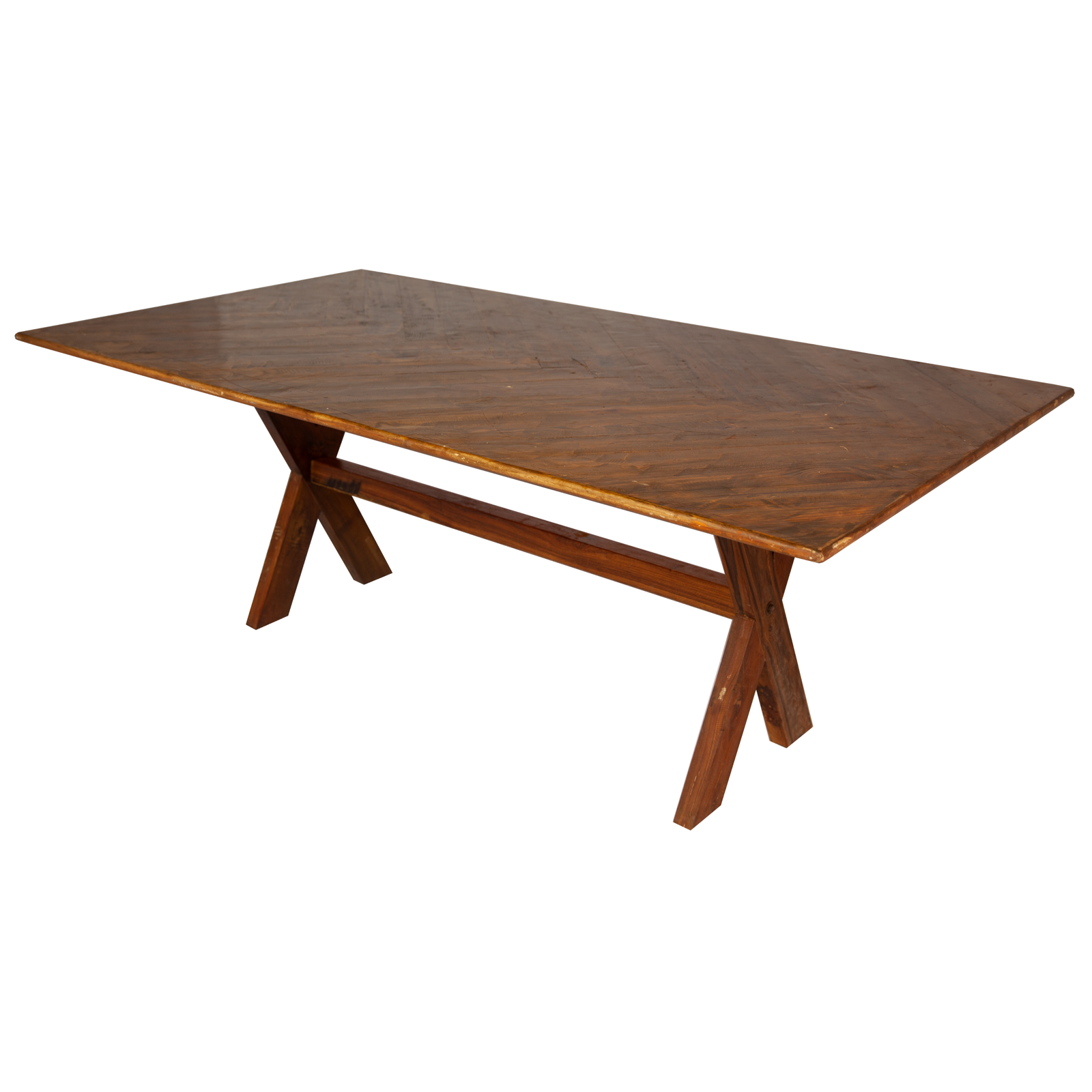 Cross Leg Wooden Table