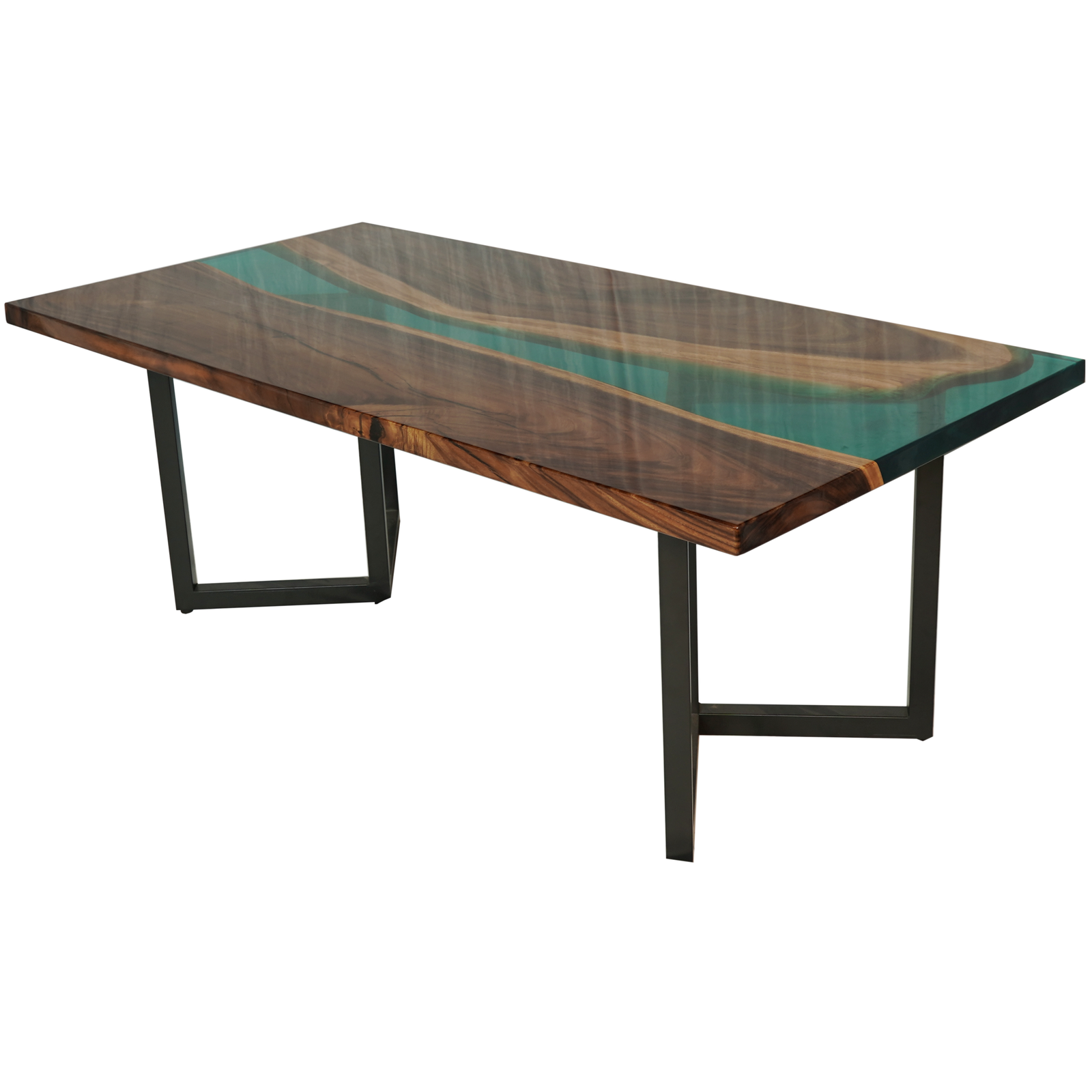 Resin table - Green