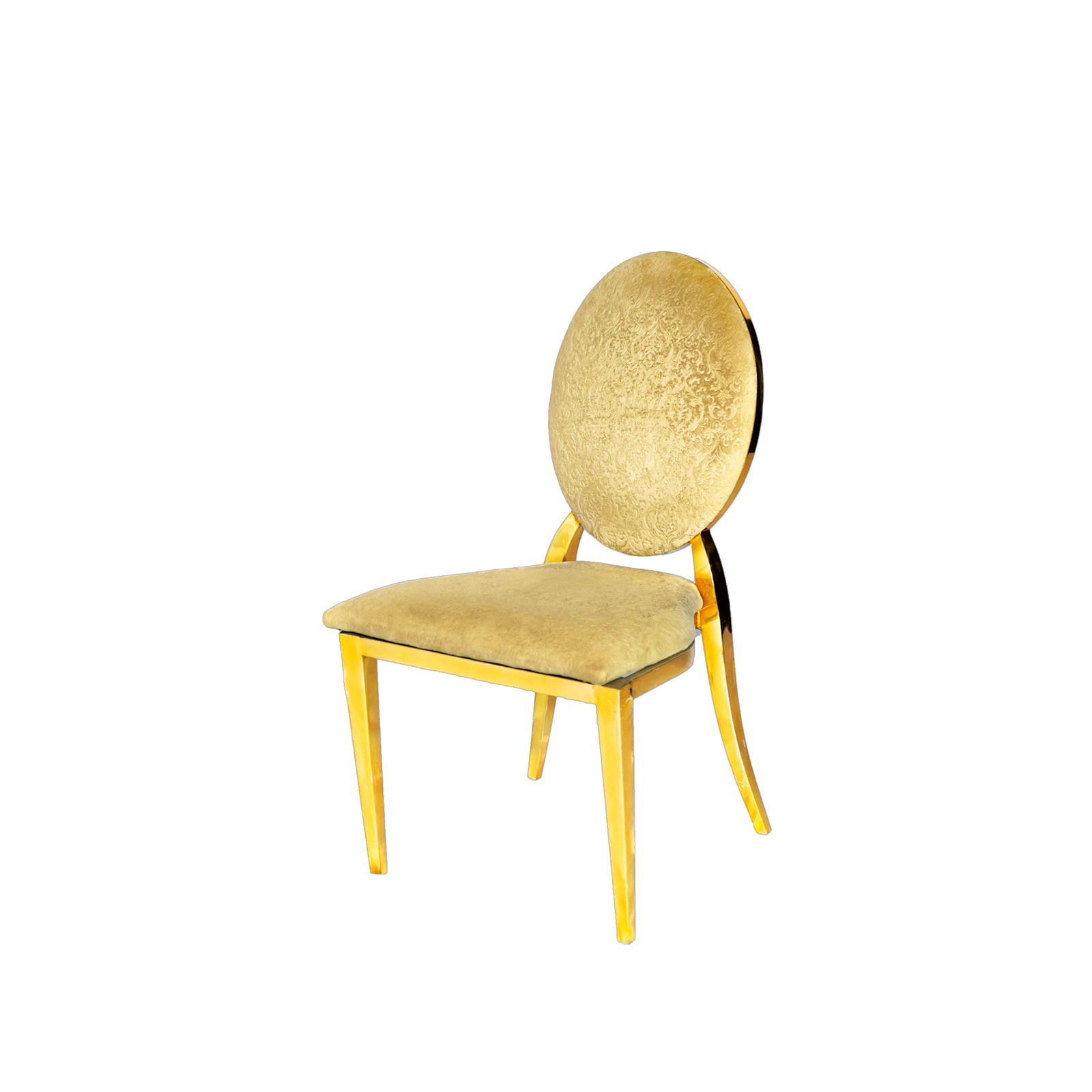 Louis Chairs Printed - Gold