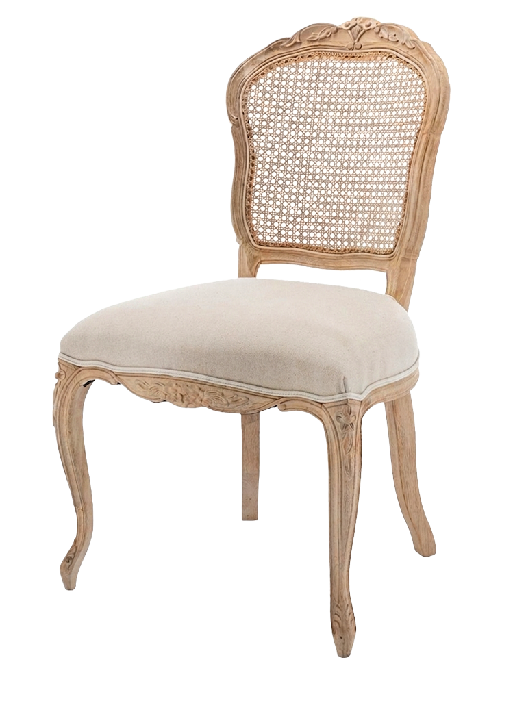 Rattan  Chair - Armless
