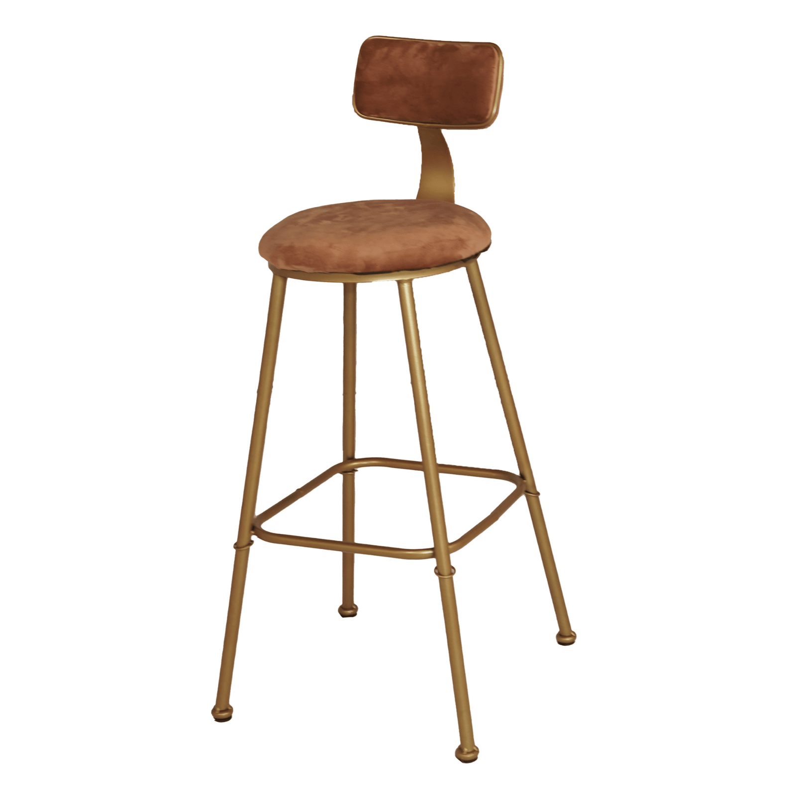 Mid Century Bar Chair - Copper
