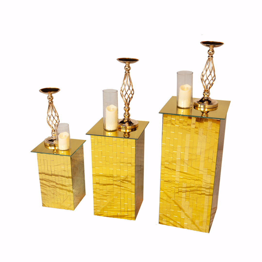 Gold Mirror Boxes (Big / Medium )