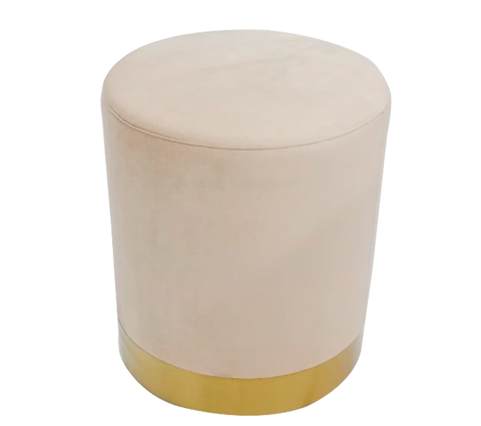 Colourful Pouffes - Beige