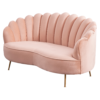 Peach Love Sofa - Single Seater