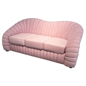Pink Carnation Sofa - Three Seater