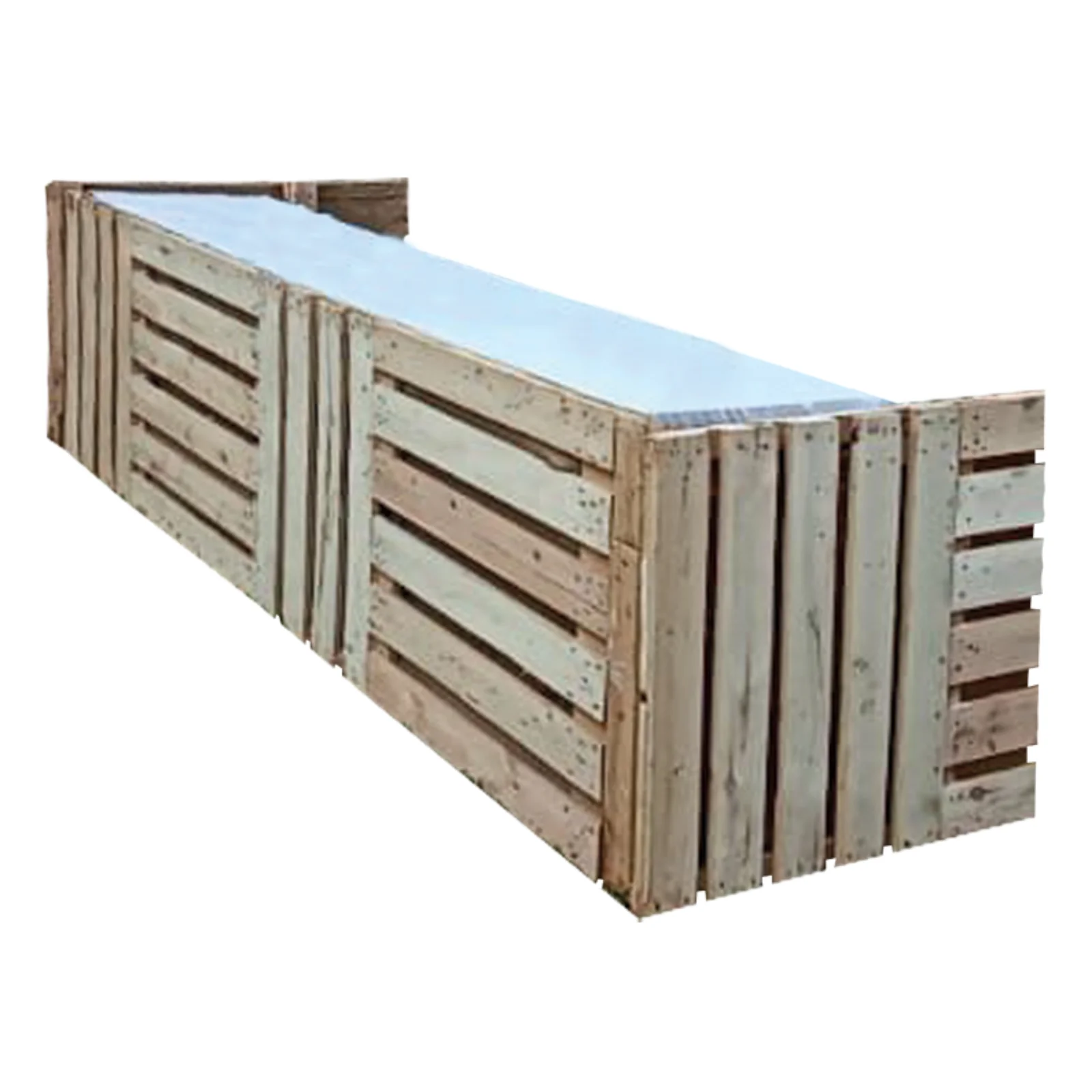 Wooden Pallet Buffet Fascia