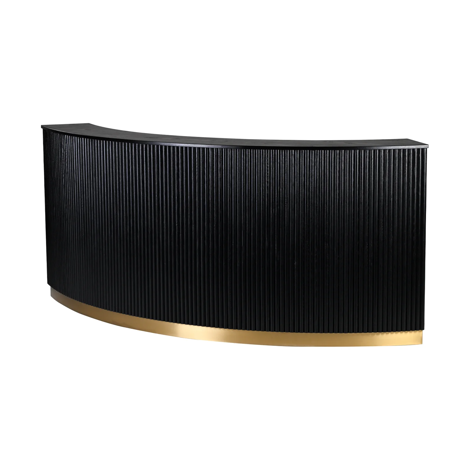 Round Bar Counter - Black