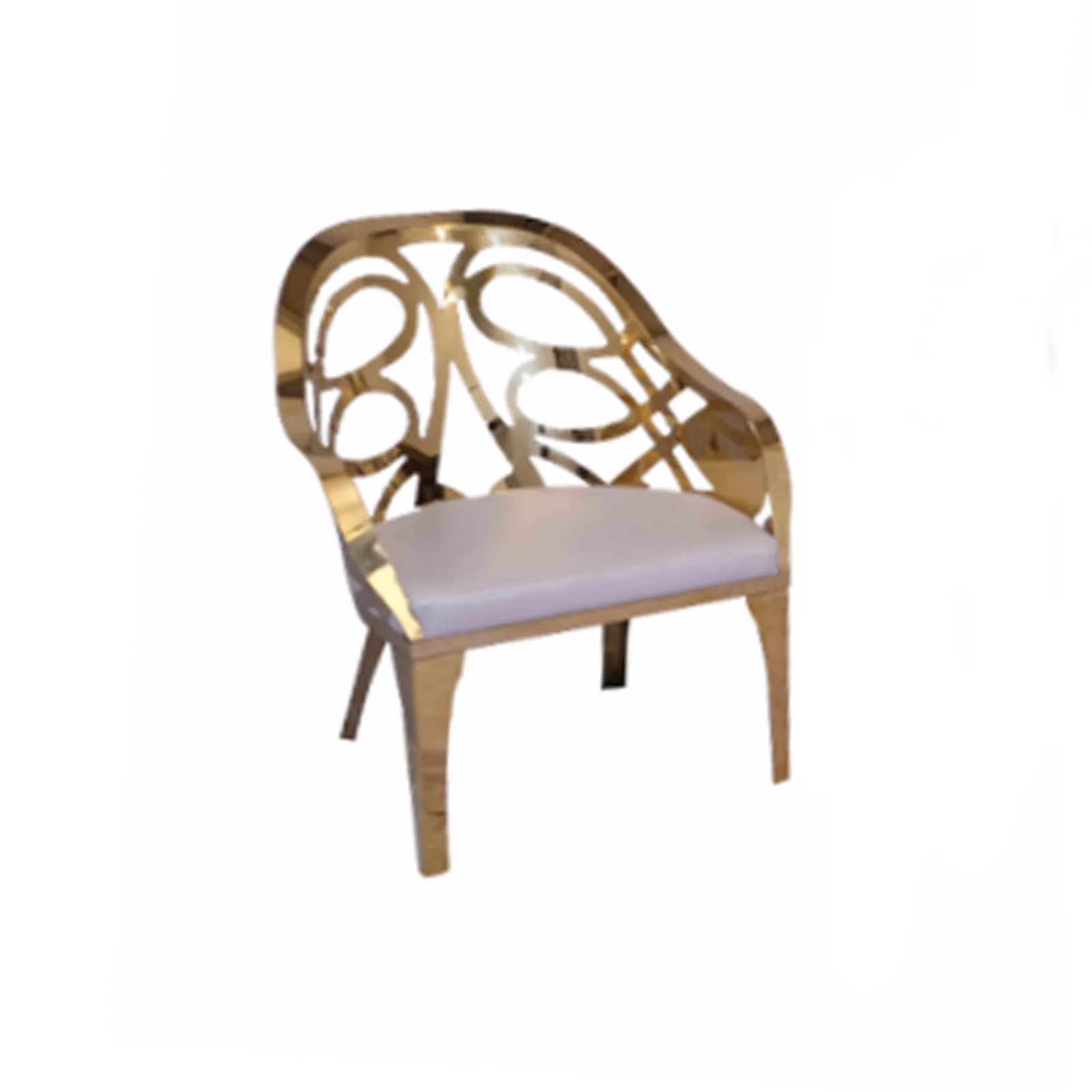 Carving Chair - Gold