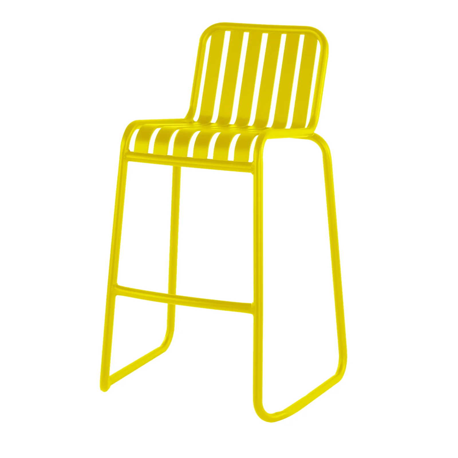 Colourful Bar Chairs - Yellow