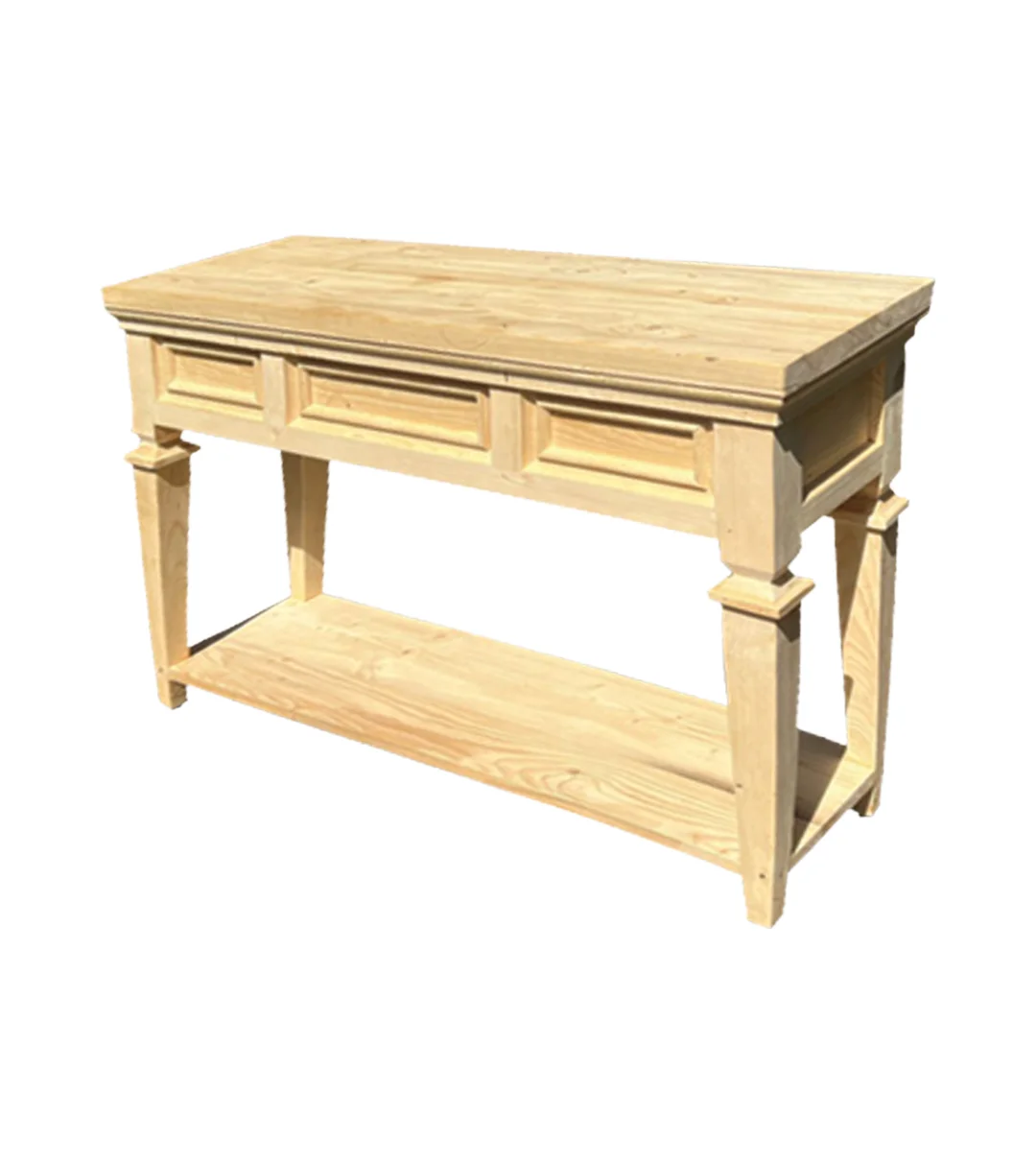 Rustic Wood Console Table