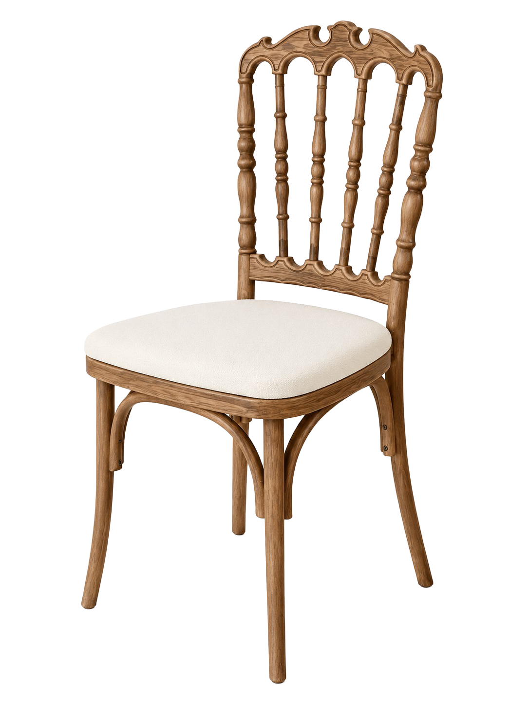 Walnut Princess Chair